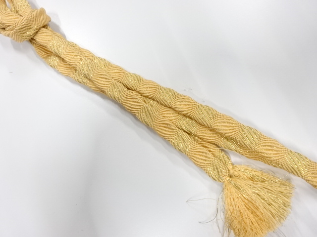 正絹　手組帯締め